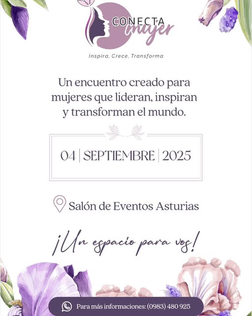 Conecta-Té Mujer. Inspira, Crece, Transforma